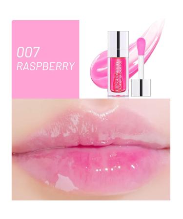 Hydrating Lip Glow Oil Plumping Lip Tint - Transparent Lip Care with Non-Sticky Formula and Big Brush Head - Glitter Shine Primer Lip Tint 6ML (#03) - Buy Online on GoSupps.com