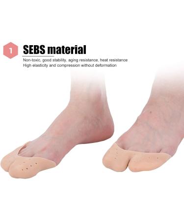 Toe Protector Gel Caps for Callus Cushion - Breathable Skin Tone Pointe Ballet Shoes - Buy Online on GoSupps.com