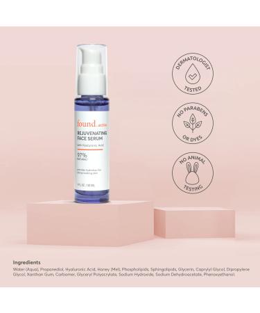 Rejuvenating Hyaluronic Acid Face Serum | Ultimate Hydration for Youthful Skin - 1 Fl Oz - Buy Online on GoSupps.com
