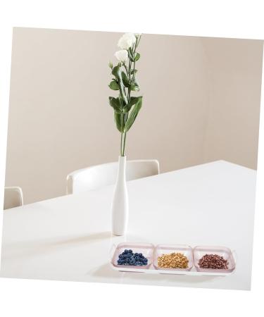 PRETYZOOM Serving Tray 1 Set Dried Fruit Storage Box Condiment Dipping Sauce Bowl Make Tea 37.5x12.4cm Dark Red - Buy Online on GoSupps.com