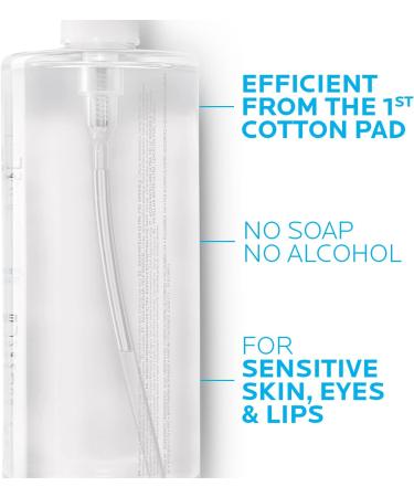 La Roche-Posay Micellar Water 750ml - Gentle Cleansing for Sensitive Skin - Buy Online on GoSupps.com