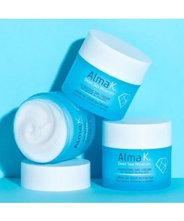 Alma K Hydrating Day Cream - Day Face Cream for Normal to Dry Skin - Daily Face Moisturizer - Facial Moisturizer with Olive and Avocado Oils - 1.7 oz 1.7 Fl Oz (Pack of 1) - Buy Online on GoSupps.com