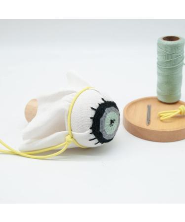 EYANKUNG Darning Mushroom Set - Wooden Sewing Tool with Needles for Mending and Repair - Buy Online on GoSupps.com
