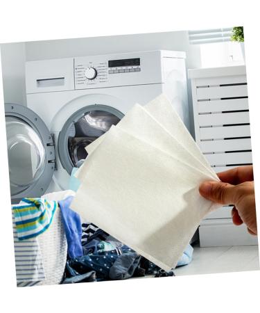 INOOMP 2 Boxes Absorbing Film Washing Machine Color Catcher Dyeing Proof Cloth Laundry Dye Stain Remover Color Absorption Paper White Clothes Non-woven Fabric Supplies - Buy Online on GoSupps.com