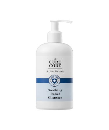 Soothing Relief Cleanser (250ml) - Gentle foaming action with Ceramide for All Skin Types Microbiome Science and St. John Formula to soothe sensitive dry skin