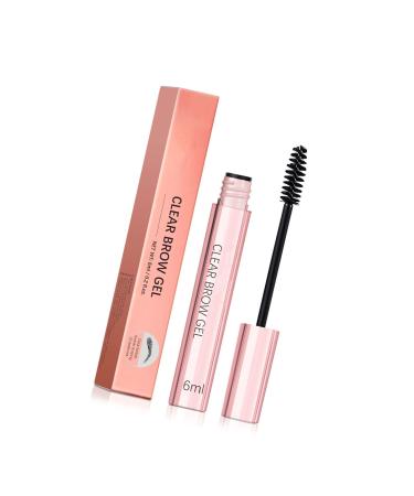 Uqezagpa Clear eyebrow gel for natural wild brows long-lasting smudge-proof quick-drying makeup for women and girls eyebrow gel