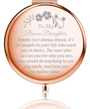 WSNANG Bonus Daughter Compact Pocket Mirror - Adoption & Step Daughter Gift - Buy Online on GoSupps.com