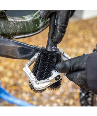 Muc-Off Two-Prong Bike Cleaning Brush - Black, One Size - Buy Online on GoSupps.com