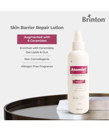 Brinton Atomist Skin Barrier Repair Lotion | Enriched with Ceramides Oat Lipids and GLA - 150 gm - Buy Online on GoSupps.com