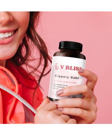 V Bliss Supplement: Slippery Elm, Fenugreek & Maca for Enhanced Vaginal Health - Buy Online on GoSupps.com
