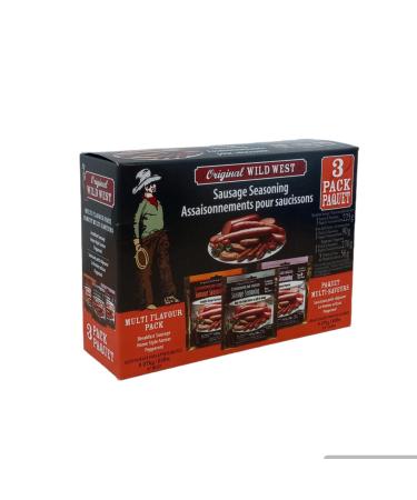 Original Wild West - Sausage Seasoning Multi Flavour Pack