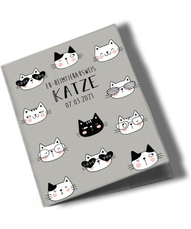 Personalized Wilhelm Fell Case for EU Pet ID Card - Custom Name & DOB - Unique Gift for Cat Owners - Protective Cover for Pet ID - Buy Online on GoSupps.com