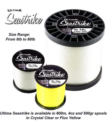 ULTIMA Seastrike Sterk Fishing Line 300m - Transparent 0.32mm - 12.0lb/5.5kg - Unisex Adult - International Shipping Available - Buy Online on GoSupps.com