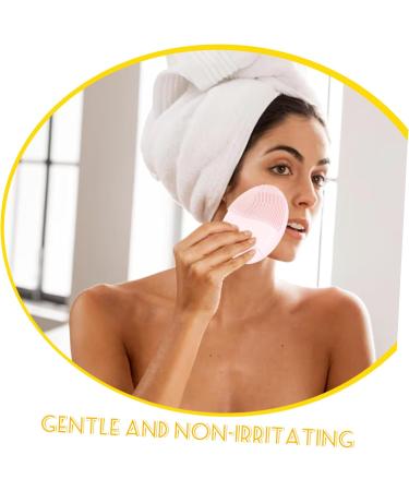 DOITOOL cobblestone brush cleanser Scrubber brush manual silicone cleaning brush cleaning brush brush double sided pebble Man-made fiber plastic - Buy Online on GoSupps.com