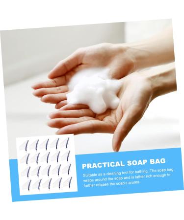 OHPHCALL 40 Pcs Foaming Net Foaming Net Mesh Soap Pouch Soap Foaming Net Soap Dish Holder Soap Bag Nylon 13X9X0.1CMx2pcs Random Colorx2pcs - Buy Online on GoSupps.com