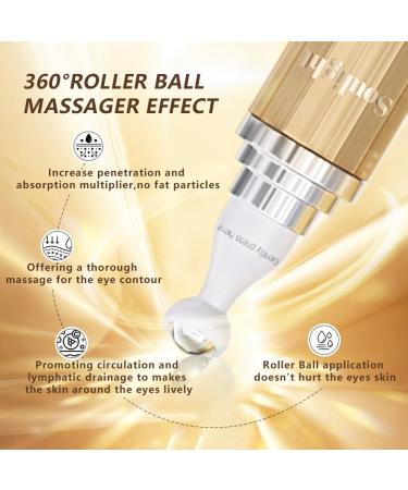 Soulight 5% Caffeine Eye Serum - Instant Wrinkle Filler & Face Lift for Eyes - Hydrating Eye Moisturizer with Niacinamide & Hyaluronic Acid - Buy Online on GoSupps.com