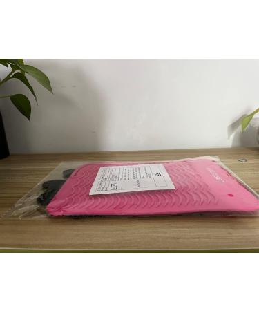 Buy Lessmon Pink Flat Iron Travel Mat & Heat-Resistant Glove | Curling Iron & Hair Styling Tool Protection | 22.9 x 16.5 cm - Buy Online on GoSupps.com
