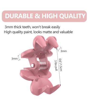 ADRIONE Mini Flower Hair Clips 100 Pack - Colorful Toddler & Baby Hair Accessories for Fine Hair - Strong Grip Small Flower Clips for Women & Girls - Buy Online on GoSupps.com