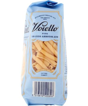  Italian Gourmet E.R. Voiello Pasta Ziti Rolled Pasta 100% Italian Pasta N194 500g + Italian Gourmet Pulp 400g - Buy Online on GoSupps.com