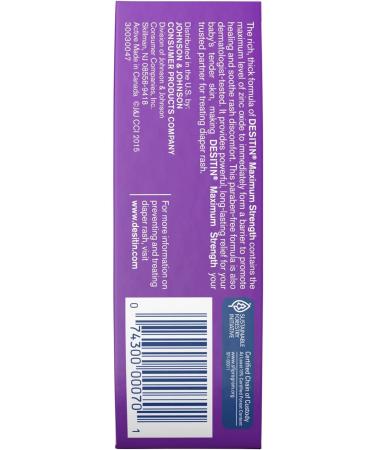 Desitin Maximum Strength Original Paste 2 oz (Pack of 8) - Buy Online on GoSupps.com