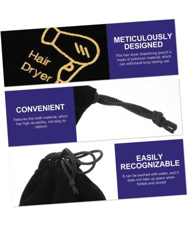SOESFOUFU 4pcs Storage Bag Tote Bag for Travel Drawstring Hairdryer Bag Hair Dryer Travel Bag Hair Curler - Buy Online on GoSupps.com