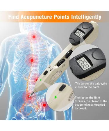 Electronic Acupuncture Pen Pain Relief Therapy | 3 Massage Heads | Rechargeable 508B - Buy Online on GoSupps.com