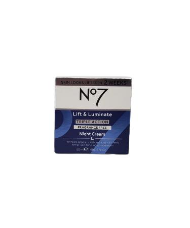 No. 7 No 7 Early Lift and Luminate Triple Action Fragrance Free Face Cream - Day and Night Bundle - 1.69 fl oz Each - Fragrance Free Day and Night Cream by No 7 - SPF 30 in Day Cream White - Buy Online on GoSupps.com