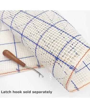 Zweigart Locker Hook/Latch Hook Rug Canvas, 3.75 Mesh, 36''x60'', Blue Grid Multicolor - 1136/146B - Buy Online on GoSupps.com