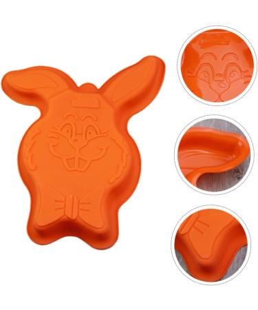PRETYZOOM 1pc Rabbit Cake Mold Cartoon Baking Bunny Cake Mold Baking Tool Cookie Silicone Cake Chocolate Egg Mold Shortbread Easter Egg Cake Mold 3D Silica Gel Big Rabbit Single - Buy Online on GoSupps.com