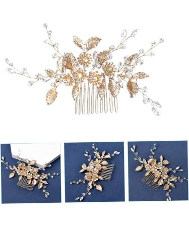 minkissy Comb Bridal Headband Wedding Hair Accessories for Brides Bride Headband Bride Hair Accessories Wedding Bridal Headpieces for Wedding Bride Headpiece Zinc Alloy Girl Bridesmaid Wig - Buy Online on GoSupps.com