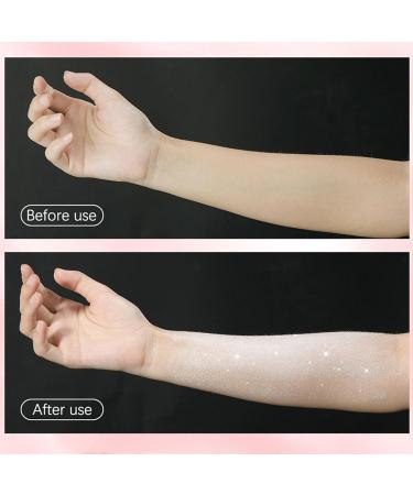 Highlighter Powder Lightening Makeup Powder for Face and Body Fairy - Lightening Face Body Hair Makeup Stick Fairy Highlight Patting Powder for Face Body and - Buy Online on GoSupps.com