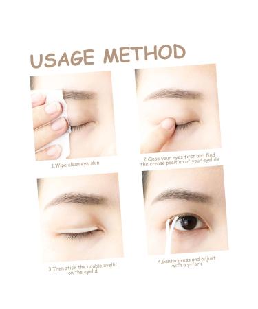 POPETPOP 20 Sheets Double Eyelid Sticker Eye Makeup Tools 2 Sided Tape Beauty Supplies Patch Breathable - Buy Online on GoSupps.com
