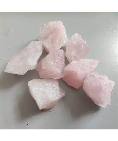 100g Natural Rough Pink Crystal Stone Rose Quartz Minerals Specimen Crystal Real Crystal Stone and Fish Tank Decor Pendant 2-4cm Pink - Buy Online on GoSupps.com