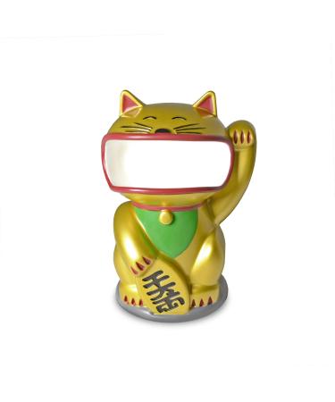 Retainer Buddy Lucky Cat - Sanitary Storage for Retainers Clear Aligners and Mouth Guards