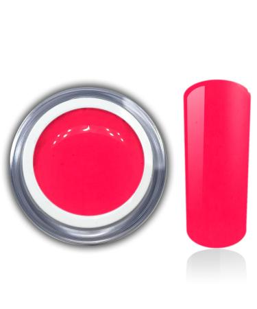 Color Gel Candy Pop Pink Neon Pink Uv Led Nail Gel Studio Quality Color Gel RM Beautynails 1 Pack (1x 5ml)