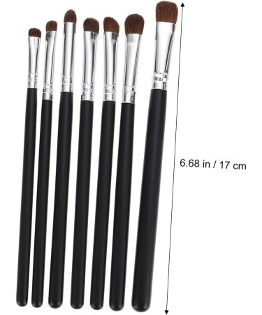 Mikinona Concealer Brush 7pcs Eye Portable for Makeup Premium Brush Women Eyeshadow Eyeliner Eyeliner Brush - Buy Online on GoSupps.com