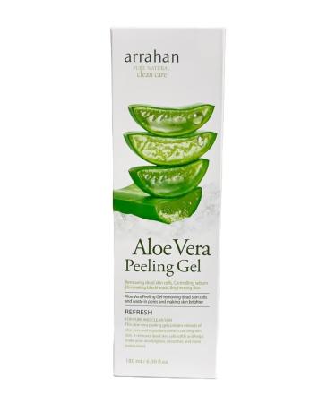 Korea Facial Clean Care_arrahan AloeVera Peeling Gel 180ml / 6.09 fl.oz. Skin Moisturizing/Exfoliation/Sebum Control/Blackhead Control/Skin Smoothing. - Buy Online on GoSupps.com
