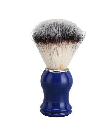 Handmade Blue Handle Shaving Brush | Professional Men's Barber Grooming Brush for Salon Use - Buy Online on GoSupps.com