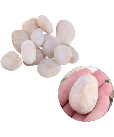 Hemoton DIY Crafts Painting Rocks - 500g White River Stones for Kids Art Supplies - Buy Online on GoSupps.com