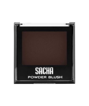 Blush by Sacha Cosmetics  Best Highlighter Makeup Blusher to Sculpt Face & Highlight Cheeks  14 shades  0.27 oz  Matte Brown