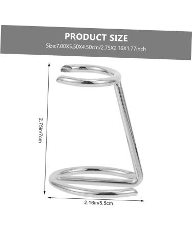 Beaupretty Razor Holder - Stainless Steel Safety Razor Stand & Organizer Tool - Perfect for Bathroom - 7x5.5x4.5cm Silver - Buy Online on GoSupps.com