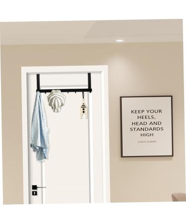 PRETYZOOM Door Hanging Hooks Space Aluminum Door Hanger Peg Hooks Hangers Back Door Coat Hooks Door Rack Hanger Shelf Outdoor - Buy Online on GoSupps.com