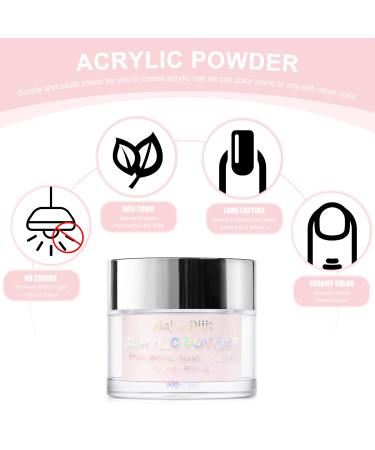 Major Diji 60g Pink Acrylic Nail Powder - Professional 3D Nail Extension & Carving for Long-Lasting Manicures | Ideal Beauty Gift - Buy Online on GoSupps.com