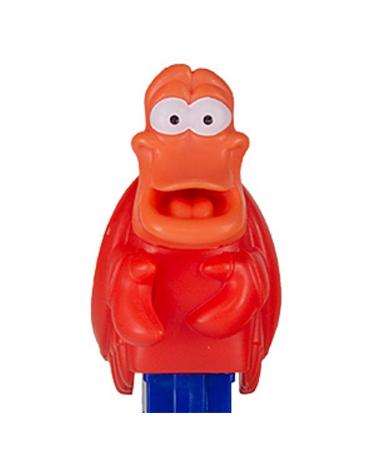PEZ The Little Mermaid Arial Flounder & Sebastian pez Dispenser Refillable Collect Them All (Sebastian One Size) Sebastian 1 Count (Pack of 1)
