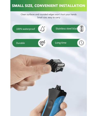 Compatible Braun Series 3 Replacement Shaver Head for Men - S3-21B | Fits 300s, 310s, 320s, 330s, 340s, 360s, 3010BT, 3020s, 3030s, 3040s, 3080s - Buy Online on GoSupps.com