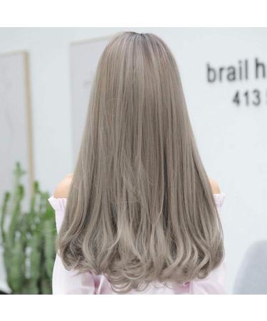 Shop New Mid Length Straight Hair Wig for Women - Realistic Multi-Color Dark Brown Fashion Wig - Buy Online on GoSupps.com