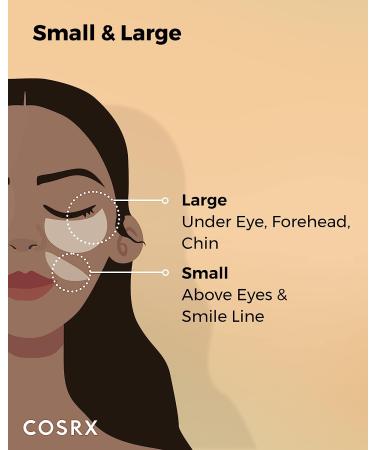 COSRX Snail Hydrogel Eye Patch - 60 Patches (3.17 oz) | Fine Line & Under Eye Treatment | Revitalize & Refresh | Korean Skincare - Buy Online on GoSupps.com