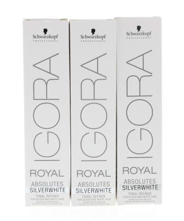 Schwarzkopf Igora Royal SilverWhite Tonal Refiner - Grey-Purple 60 ml | International Shipping Available - Buy Online on GoSupps.com