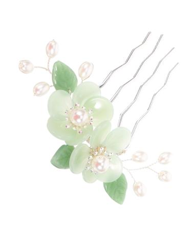 Mikinona Antique Hair Clasp Flower Decorations Decorative Hair Comb Bride Decor Bridal Accessories Flower Embellishments Bridal Side Hair Comb Vintage Comb Bridal Hair Pin Hair Combs Glass