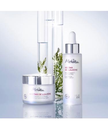 Melvita - Radiance Cream - Nectar of Light - Iridescent Algae for a Luminous Complexion - Exfoliating PHA Pearls - for All Skin Types - 50 ml - Buy Online on GoSupps.com